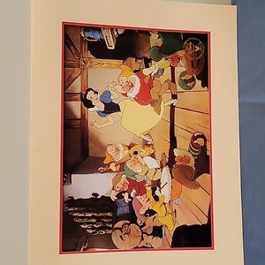 Snow White commemorative lithograph